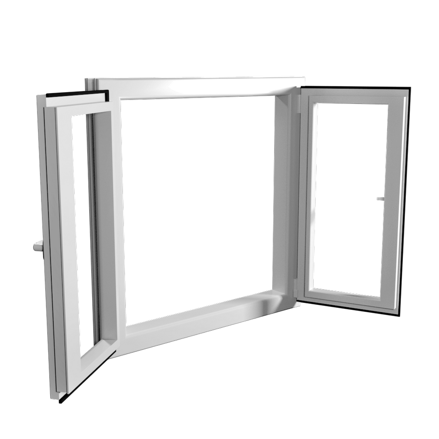 European Twin Tilt & Turn Windows - No Center Rail – Denco European 