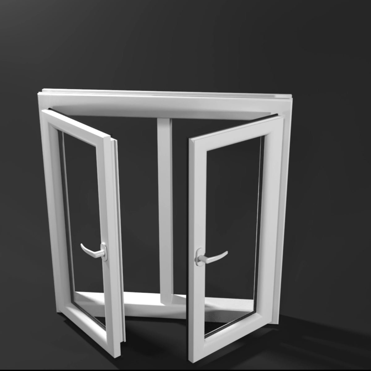 European Twin Tilt & Turn Windows - With Center Rail – DenCo European ...