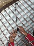 Window Well Grate Locks (set of 2 locks)