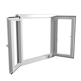 European Twin Tilt & Turn Windows - No Center Rail