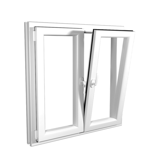 European Twin Tilt & Turn Windows - No Center Rail